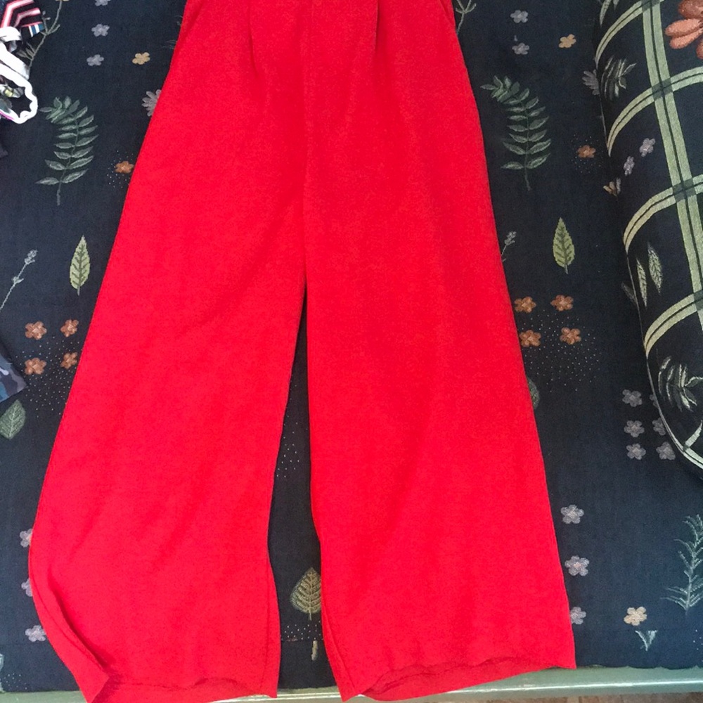 Red jumpsuit - Picture 7 of 8